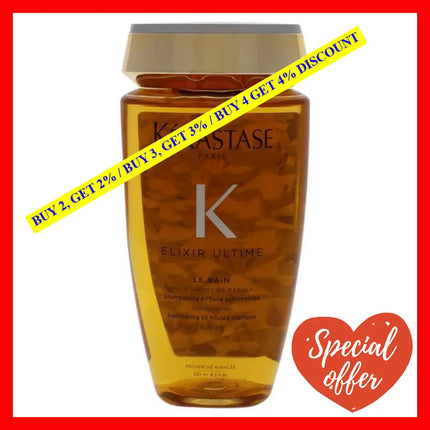 Elixir Ultime Le Bain Shampoo By Kerastase For Unisex - 8.5 Oz