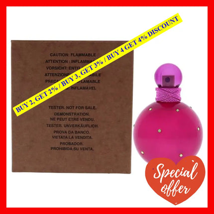 Elizabeth Arden Fantasy By Britney Spears For Women - 3.3 Oz Edp Spray (Tester)