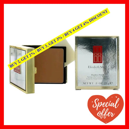 Elizabeth Arden Flawless Finish Sponge-On Cream Makeup By.8 Oz Honey Beige 09