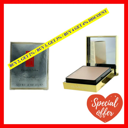 Elizabeth Arden Flawless Finish Sponge-On Cream Makeup By.8 Oz Vanilla Shell 54