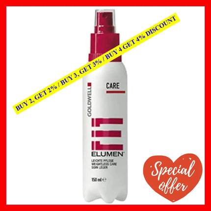 Elumen Weightless Care Conditioning Spray By Goldwell For Unisex - 5 Oz Hair