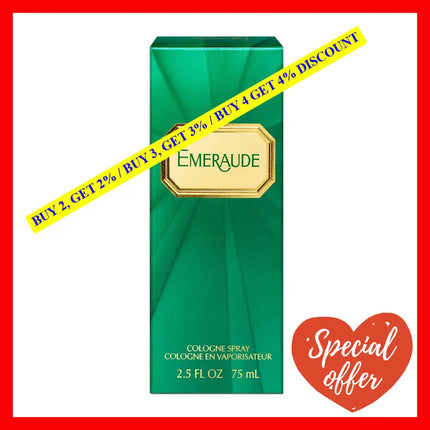 Emeraude By Coty For Women - 2.5 Oz Cologne Spray