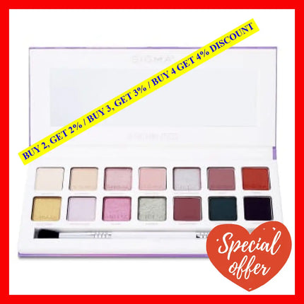 Enchanted Eyeshadow Palette By Sigma Beauty For Women - 1 Pc Eye Shadow