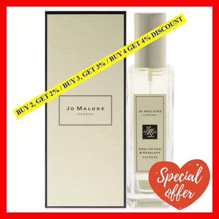 English Oak And Hazelnut By Jo Malone For Unisex - 1 Oz Cologne Spray