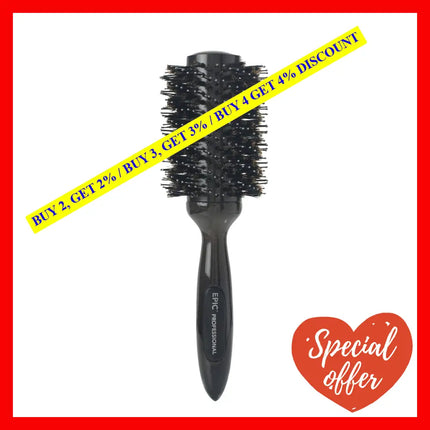 Epic Pro Boar Intelliflex Blowout Round Brush - Large By Wet For Unisex 3 Inch Hair