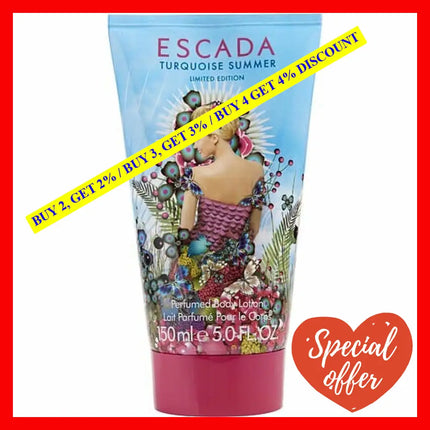 Escada Turquoise Summer 5 Oz Body Lotion