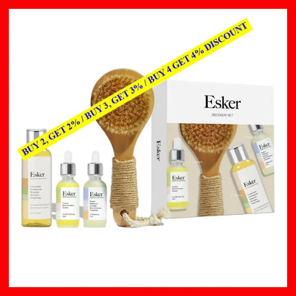 Esker Bodycare Discovery Set By 4 Piece