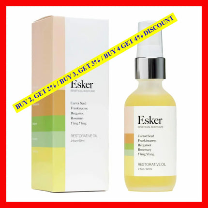 Esker Restorative Oil By 2 Oz Body