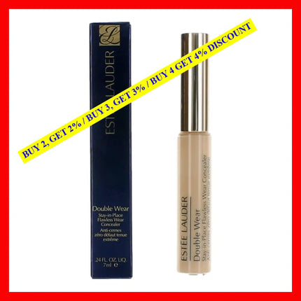 Estee Lauder By.24 Oz Double Wear Stay In Place Flawless Concealer 1W Light-Warm