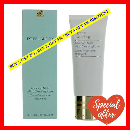 Estee Lauder By 3.4 Oz Advanced Night Micro Cleansing Foam