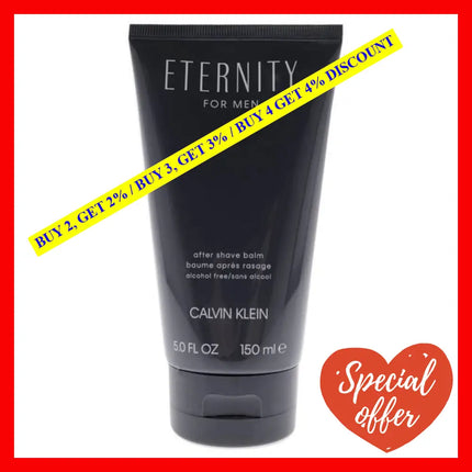 Eternity By Calvin Klein For Men - 5 Oz After Shave Balm