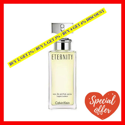 Eternity By Calvin Klein For Women - 1.7 Oz Edp Spray