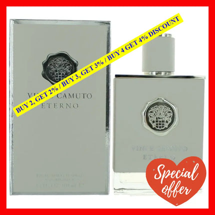 Eterno By Vince Camuto 3.4 Oz Eau De Toilette Spray For Men