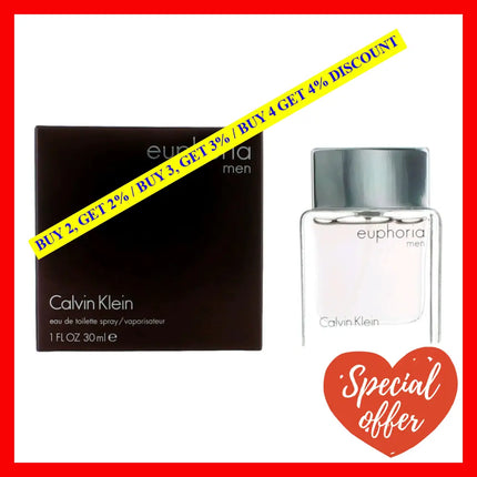 Euphoria By Calvin Klein 1 Oz Eau De Toilette Spray For Men