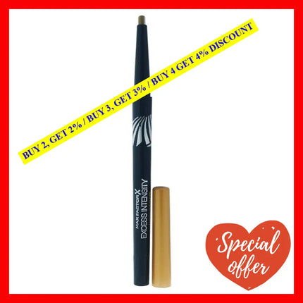 Excess Intensity Longwear Eyeliner - 01 Excessive Gold By Max Factor For Women 0.006 Oz