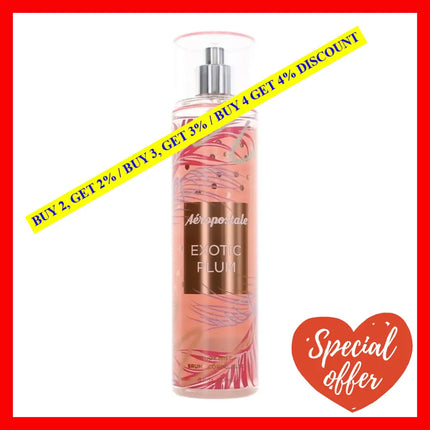 Exotic Plum By Aeropostale 8 Oz Body Mist For Women