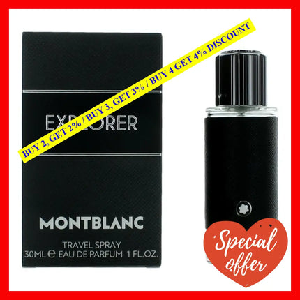 Explorer By Mont Blanc 1 Oz Eau De Parfum Spray For Men