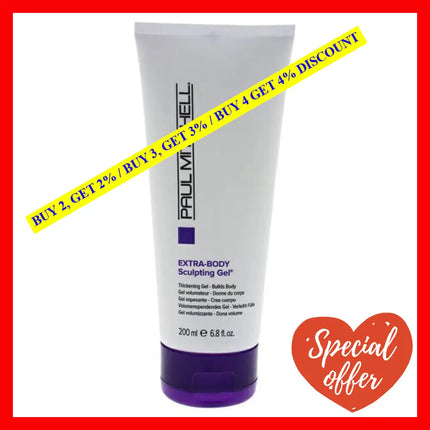 Extra Body Sculpting Gel By Paul Mitchell For Unisex - 6.8 Oz