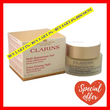 Extra Firming Night Cream - Dry Skin By Clarins For Unisex 1.6 Oz