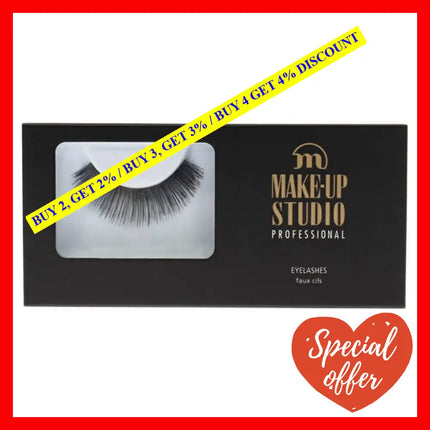 Eyelashes - 18 By Make-Up Studio For Women 1 Pair