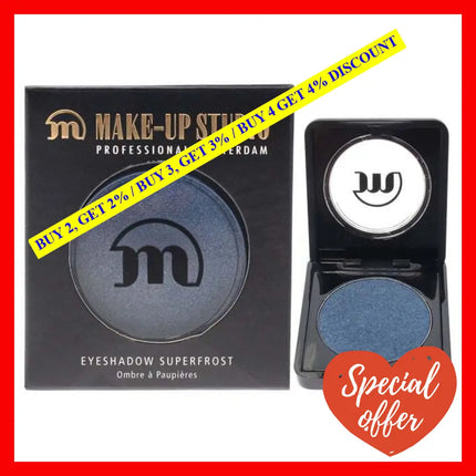 Eyeshadow Super Frost - Blue By Make-Up Studio For Women 0.1 Oz Eye Shadow