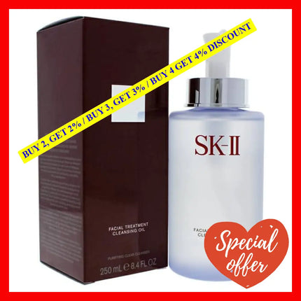 Facial Treatment Cleansing Oil By Sk-Ii For Unisex - 8.4 Oz