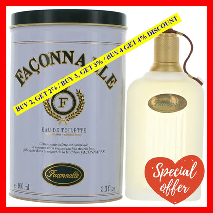 Faconnable By 3.3 Oz Eau De Toilette Spray For Men