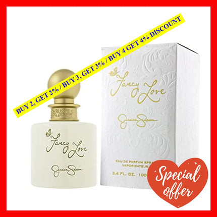 Fancy Love By Jessica Simpson For Women - 3.4 Oz Edp Spray