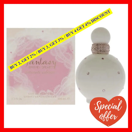 Fantasy Intimate Edition By Britney Spears For Women - 3.3 Oz Edp Spray