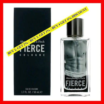 Fierce By Abercrombie & Fitch 1.7 Oz Cologne Spray For Men