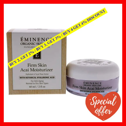 Firm Skin Acai Moisturizer By Eminence For Unisex - 2 Oz