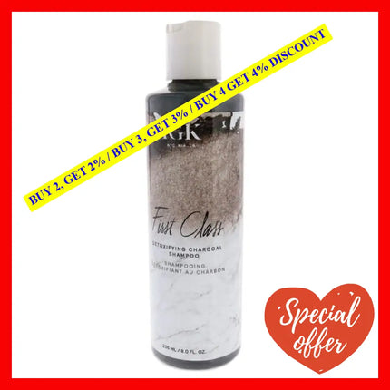 First Class Detoxifying Charcoal Shampoo By Igk For Unisex - 8 Oz