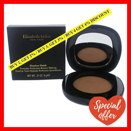 Flawless Finish Everyday Perfection Bouncy Makeup - 10 Toasty Beige By Elizabeth Arden For Women