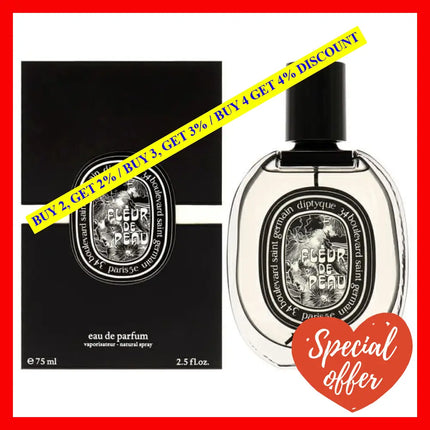 Fleur De Peau By Diptyque For Women - 2.5 Oz Edp Spray