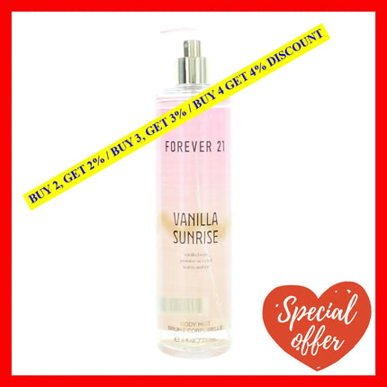 Forever 21 Vanilla Sunrise By 8 Oz Body Mist For Women