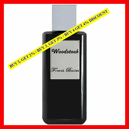 Franck Boclet Woodstock Extrait De Parfum Unisex 3.4 Oz / 100 Ml