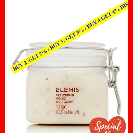 Frangipani Monoi Salt Glow By Elemis For Unisex - 17 Oz Scrub