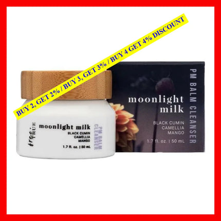 Free + True Moonlight Milk By 1.7 Oz Pm Balm Cleanser