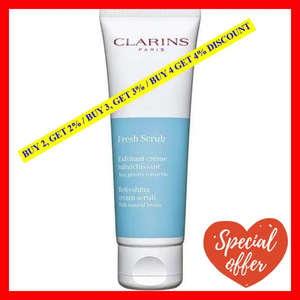 Fresh Scrub Refreshing Cream By Clarins For Unisex - 1.7 Oz