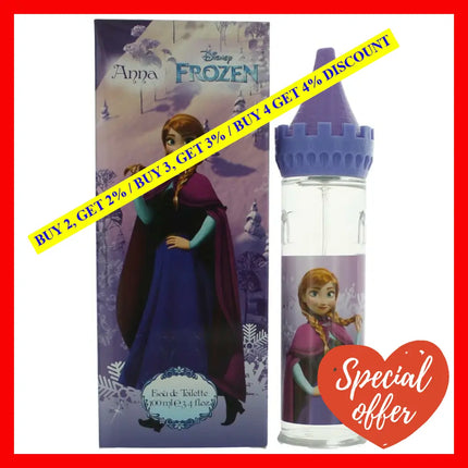 Frozen Anna By Disney 3.4 Oz Eau De Toilette Spray For Girls