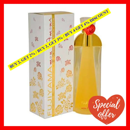 Fujiyama Mon Amour By Succes De Paris For Women - 3.3 Oz Edp Spray