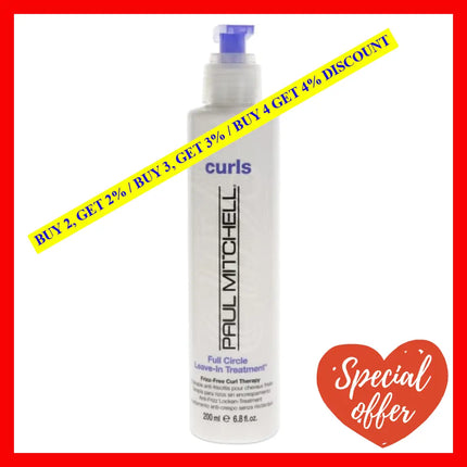 Full Circle Leave In Treatment By Paul Mitchell For Unisex - 6.8 Oz