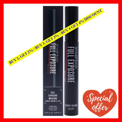 Full Exposure Mascara - Jet Black By Smashbox For Women 0.32 Oz