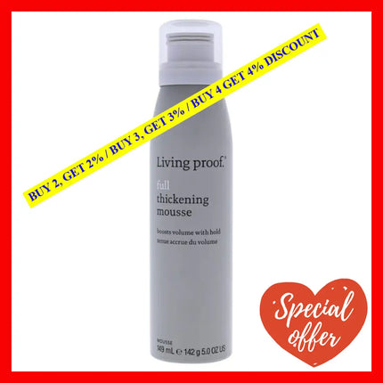 Full Thickening Mousse By Living Proof For Unisex - 5 Oz