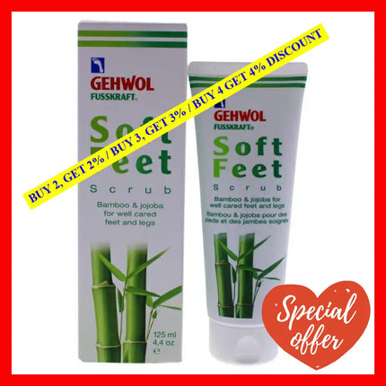 Fusskraft Soft Feet Scrub By Gehwol For Unisex - 4.4 Oz