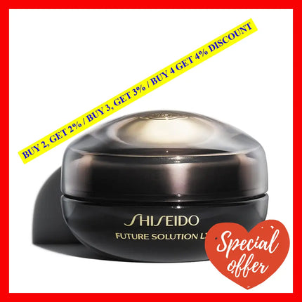 Future Solution Lx Eye And Lip Contour Regenerating Cream By Shiseido For Unisex - 0.61 Oz