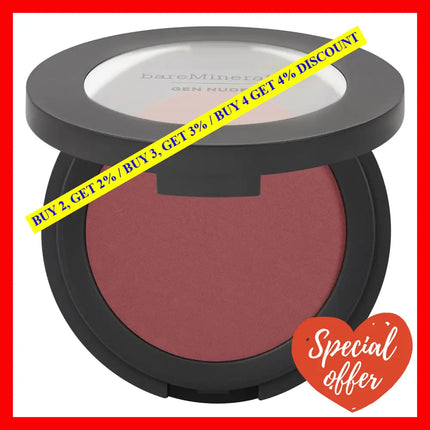 Gen Nude Powder Blush - You Had Me At Merlot By Bareminerals For Women 0.21 Oz