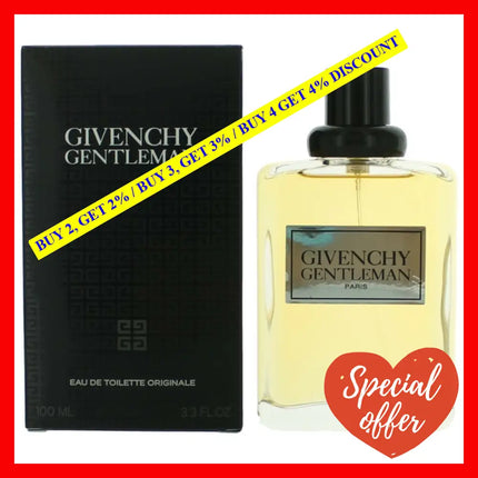 Gentleman Original By Givenchy 3.3 Oz Eau De Toilette Spray For Men