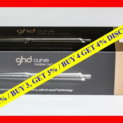 Ghd Curve Classic Creative Curl Styling Curling Wand Iron Eclipse Tri Zone