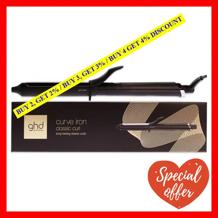 Ghd Curve Classic Curl Iron - Model Clt262 Black By Ghd For Unisex 1 Inch Curling